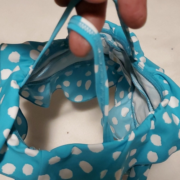 🧸2 for$15🧸Girls size 5 bathing suit top - Picture 3 of 3
